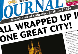 Worcester BID – newspaper wrap