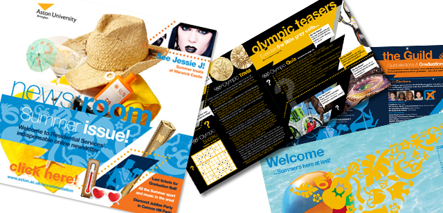 Aston University News Room Newsletter