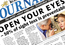 Sight Concern – Berrows Journal Wrap