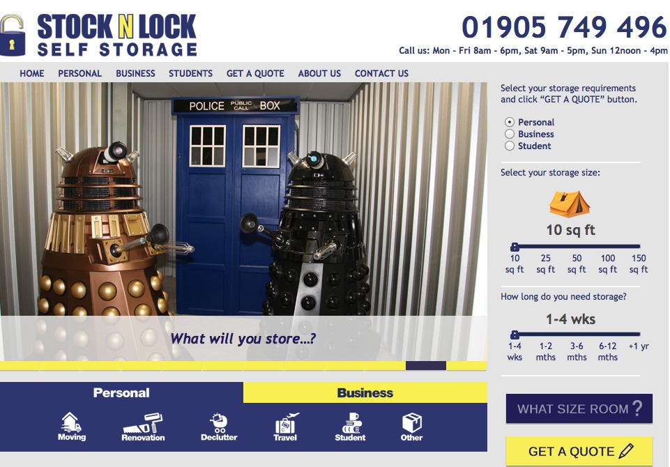 modus web design for stock n lock