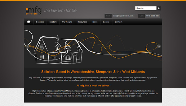 mfg Solicitors Website